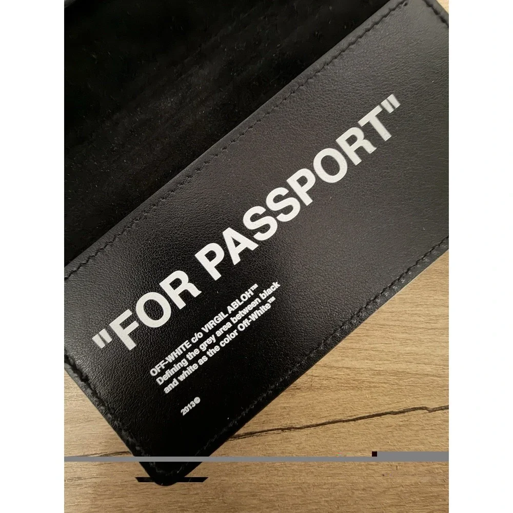 Off-White Black Leather 